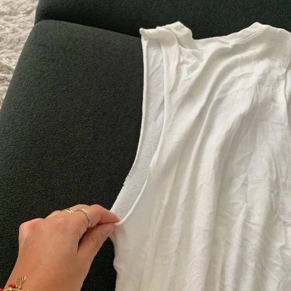 Forever 21 White Muscle Tee City Of Angels - Picture 6 of 6